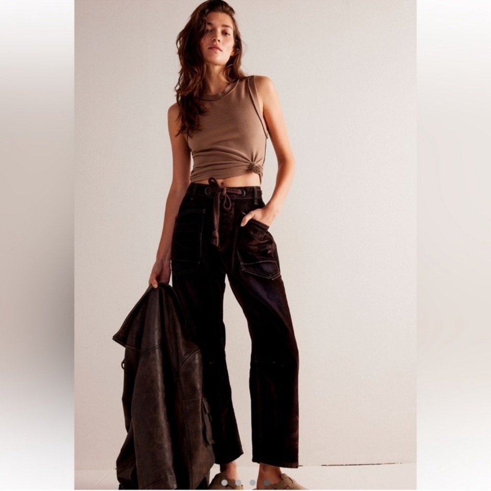 WE THE FREE Moxie Pull-On Barrel Jeans - Size 29